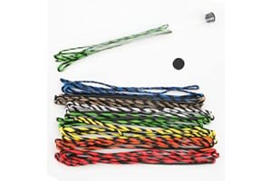 SHARROW Archery Bow String Handmade Replacement Bowstring 55 57 Inch 16 Strands Flemish Double Twisted Bow Strings for Recurve Bow Longbow