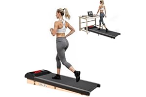 Vidacharmy Laufband für Zuhause mit Neigung, 2-8 km/h Walking pad, 3 in 1 Elektrisches Leiser Laufband mit LED-Anzeige,APP, Fernbedienung, 2.5HP Under Desk Schreibtisch Treadmill für Zuhause & Büro