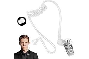 QIZHIQIAMY Deguisement Espion Enfant, Jouet Écouteurs Espion, Espion Costume Accessoires avec Clip de Maintien, Bouchons d'oreilles pour Halloween et Carnaval