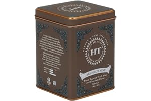 Harney and Sons Chocolate Mint, Flavored Black Tea - 20 Sachets per Tin by Harney & Sons