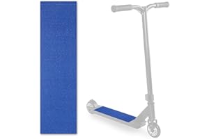 Scorpion Scooters Pro Grip Tape Replacement for Stunt Scooter Deck Grip Self Adhesive Water Resistant Silicon Carbide Griptape! Factory Cut 16.5" x 4.5" fits 98% of scooters inc Adult, Kids push scooters and electric scooters.