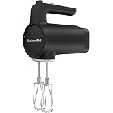 KitchenAid Go 5KHMR762BM Kablosuz El Mikseri Bataryalı Siyah