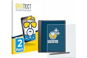 brotect Pellicola Protettiva Opaca per Amazon Kindle Scribe 2024 Pellicola Protettiva Anti-Riflesso (2 Pezzi)