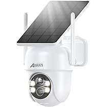 Videocamera 5MP Pannello Solare Telecamera Esterno ANRAN 5MP Con Pannello Solare - Wi-Fi, Visione Notturna, Alexa Telecamera Esterno Wifi - Foto 3