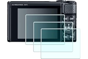 HUIPUXIANG Screen Protector Compatible for Canon PowerShot SX740 HS SX730 HS Camera (for Accessories), 0.3mm High Definition 9H Hardness Optical LCD Premium Glass Protective Cover
