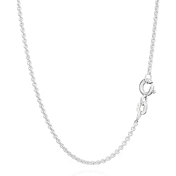 Collier Chaîne En Argent 925 Serti De 3 Grenats Ronds 5mm - Poinçonné - Neuf (cessation D'activité)