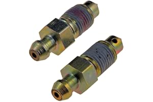 Dorman 12709 Brake Bleeder Screws - Quick Bleeders - M10-1.0 X 35mm Compatible with Select Lexus/Toyota Models, 2 Pack
