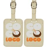 American Tourister, Crazy Coconut, 8 cm, Luggage Tag