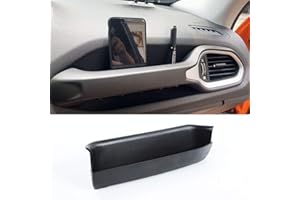 TDHLW GrabTray Passeggero Maniglione Organizzatore di Stoccaggio per Jeep Renegade 2015-2022, Accessori di Espansione di Stoccaggio Interno