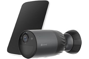 EZVIZ Telecamera wifi esterno batteria 2k, 100% senza fili, 270 Giorni di durata della batteria, impermeabilità IP66, Visione notturna a colori, Alexa, Rilevamento di Persone, Modello BC1C 4MP