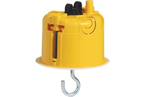 Legrand LEG90565 - Caja para encastre de luminaria Batibox (con tapa, para placas de yeso)