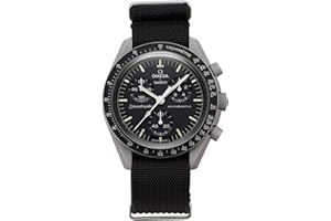 Stanchev pasek do zegarka Omega x Swatch MoonSwatch/Rolex/SEIKO zegarek 20 mm, nylonowy pasek zamienny do zegarka Omega X Swatch MoonSwatch Speedmaster