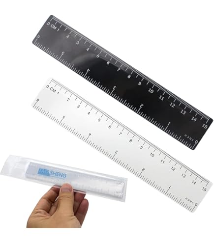 Rulex 15cm 6 Inch Flat Oval Metric Engineers Scale Ruler 1:10 1:100 1:5 1:50/1:20 1:200 1:500 1:1000 - UK Manufactured : Buy Online At Best Price In KSA - Souq Is Now - View #8