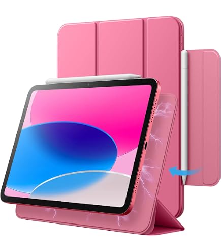 Custodia Magnetica Per IPad A16 11” 11a Gen 2025 – Pieghevole 3 In 1 Con Supporto Per Matita, Accensione/Spegnimento Automatico E Ricarica Smart