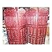 Artesia Handcrafted 4 Panel Premium Quality Wooden Room Partition / Wooden Room Divider / Wooden Screen / Wooden Room Separator RS.7015.00