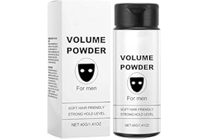 FLASSHFREZ Hair Styling Black Mask Texture Powder for Men - Texture & Volume Powder with Natural Ingredients, Strong Hold, Easy to Apply & Carry, 40g