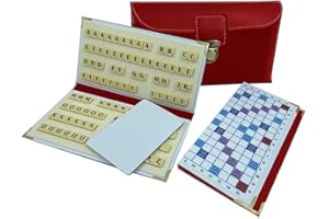 LA BOUTIQUE DU SCRABBLEUR Jeu de Scrabble de Voyage magnétique Pliable Officiel de la fédération française de Scrabble Duplicate Made in France idéal pour Les scrabbleurs de la Famille