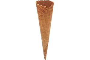 JASPERT EISWAFFELN Cucuruchos de helado "Long Tom" vegano 200xØ56mm (60 piezas)