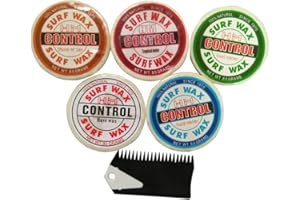 UPSURF Tavola da Surf Set di Cera Pinna Wax Tavola da Surf con Pettine a Cera