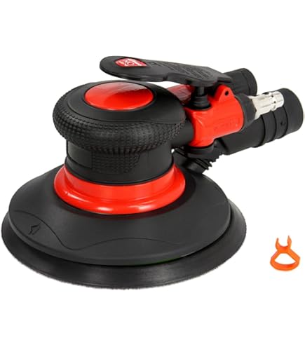 Ponceuse Excentrique Orbitale 300W- 125mm Bois Métal PVC Récupérateur Poussières 230V VITO - Bricolage