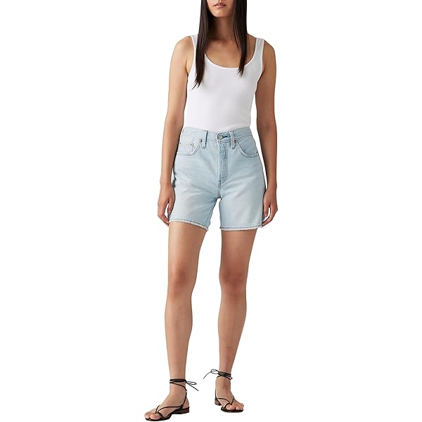 Køb Levi's Dame Low Pitch Jeans Med Lige Ben Blå