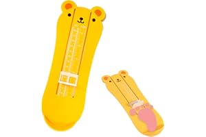 Debbery Feet Measurer Kids uk, Family Foot Measuring Device 5.5-18.5cm, Foot Measuring Ruler Tool in Both Centimeters and Inches, Foot Measure for Children