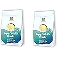 Saipro Soya Lecithin Powder 400 gm(200 g*2 packs), Food Emulsifier, Stabiliser for Baking & Cooking