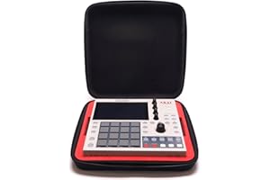 Analog Cases PULSE Case pour Akai MPC One et Music Production Center comparables (mallette de transport en EVA/Nylon moulé durable, poignée moulée), Noir