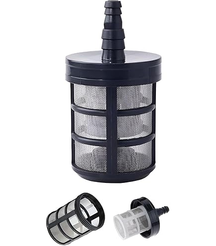 Zuigfilter Compleet Met Messing Gewicht - 8mm Weerhaak - Voor Hogedrukreiniger & Watertank