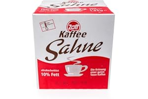 Zott Kaffeesahne, Portionspackungen, 10 % Fett, (240 x 10 g Becher) - 240Portionen