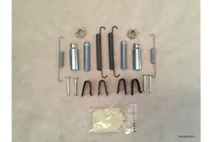 VIDARR Parking Brake Shoes Fitting KIT Compatible with Jeep Grand Cherokee WK 2005-2010 PBS/WK/007A