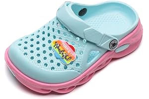 YuanDiann Kinder Clogs Jungen Mädchen Hausschuhe Sandalen Eva rutschfest Atmungsaktiv Leicht Gartenschuhe Kleinkinder Surfen Sommer Schuhe Schwimmbad