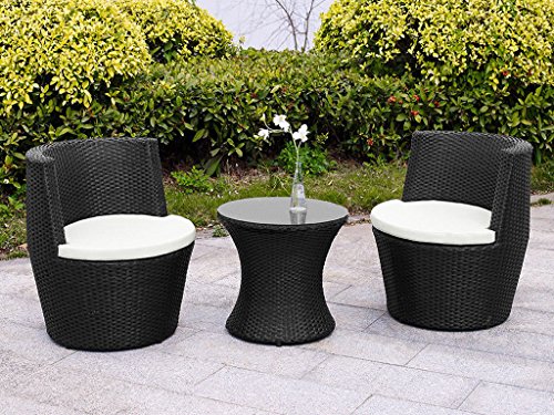 Verona 3 Piece Rattan Garden Patio Furni Buy Online In Guernsey At Desertcart