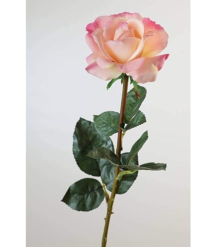 Bouquet De Roses Artificielles Vieux Rose