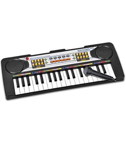 Alesis Melody 32 - Portable 32 Keys Mini Digital Piano/Keyboard with Built-in Speakers, 300 Built-in Sounds, 40 Demo Songs, USB MIDI Connectivity