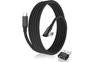 ELEBASE Kabel USB typu C do C 100 W z adapterem USB A, zasilanie w kształcie litery L szybkie ładowanie PD do MacBooka, iPad Pro Air 4 5 4. 5. mini 6 generacji, Galaxy S20 S21 S22