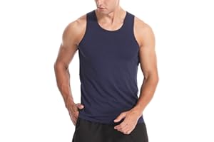 Rane Sports Hommes Stringer Débardeurs Coton Gilet sans Manches Gym Workout Bodybuilding Fitness Muscle T-Shirts