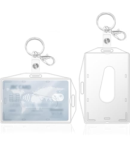 Porte Carte Transport Lot De Porte-Badges En Plastique Dur Avec