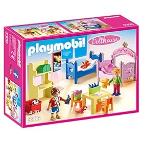 Playmobil – 5306 – Chambre d&rsquo;enfants avec lits superposés