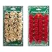 Produktbild guoguod Weihnachten Schleifen Weihnachtsbaumschmuck 24 PCS (rot + gold)