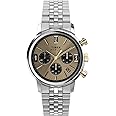 Timex Men's Chronograph Quartz Watch with Stainless Steel Strap TW2W60100