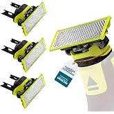 Replacement Blades Compatible with OneBlade - Stainless Steel, Double Sided, Anti-Irritation, Lasts 4 Months - For QP2520 QP2