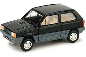Brumm BM0386-06 Fiat Panda 30 1980 1a Serie Nero Luxor 1:43 MODELLINO Die Cast Compatibile con