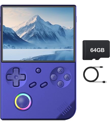 Console Portatile Retrò RG28XX - Linux Con 5500+ Giochi - Scheda TF 64GB - Batteria 3100 MAh - WiFi E Bluetooth - Colore Lava Orange