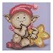 Produktbild VDV Creative TN-0105 Satz für Perlenstickerei - Die Elfe mit einem Sternchen, Satin, 29,7 x 21 x 1 cm