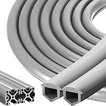 AFDEKPROFIEL ALUMINIUM BRUTE 19X4 1METER | Enorm van Driel