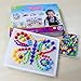 Fajiabao 318pcs Colorful Mushroom Nails Pegboard Intelligence Learning Education Board Jigsaw Puzzle Game Toys Set for Boys Girls Kids Birthday Xmas Gifts
