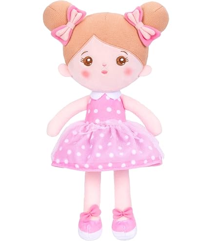 Poupée Lullaberry Snuggle Cutie Bella – 35cm Peluche Orange Douce Pour Filles, Câlin Et Éco-responsable