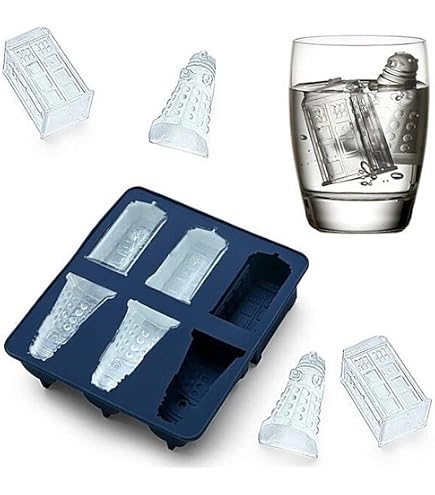 DOCTOR WHO Untersetzer-Set 4-teilig – Quadratisch 10 Cm, Mit Korkrückseite, Offizielle Lizenz