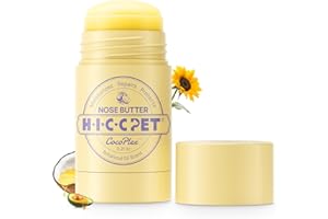 HICC PET Dog Nose Balm, Lick-Safe Paw Balm for Dog & Cat, All Natural Ingredients Dog Paw Cream, Moisturises Cracked Nose, Soothes Irritation & Redness, Fermented Coconut Oil, Manuka Honey